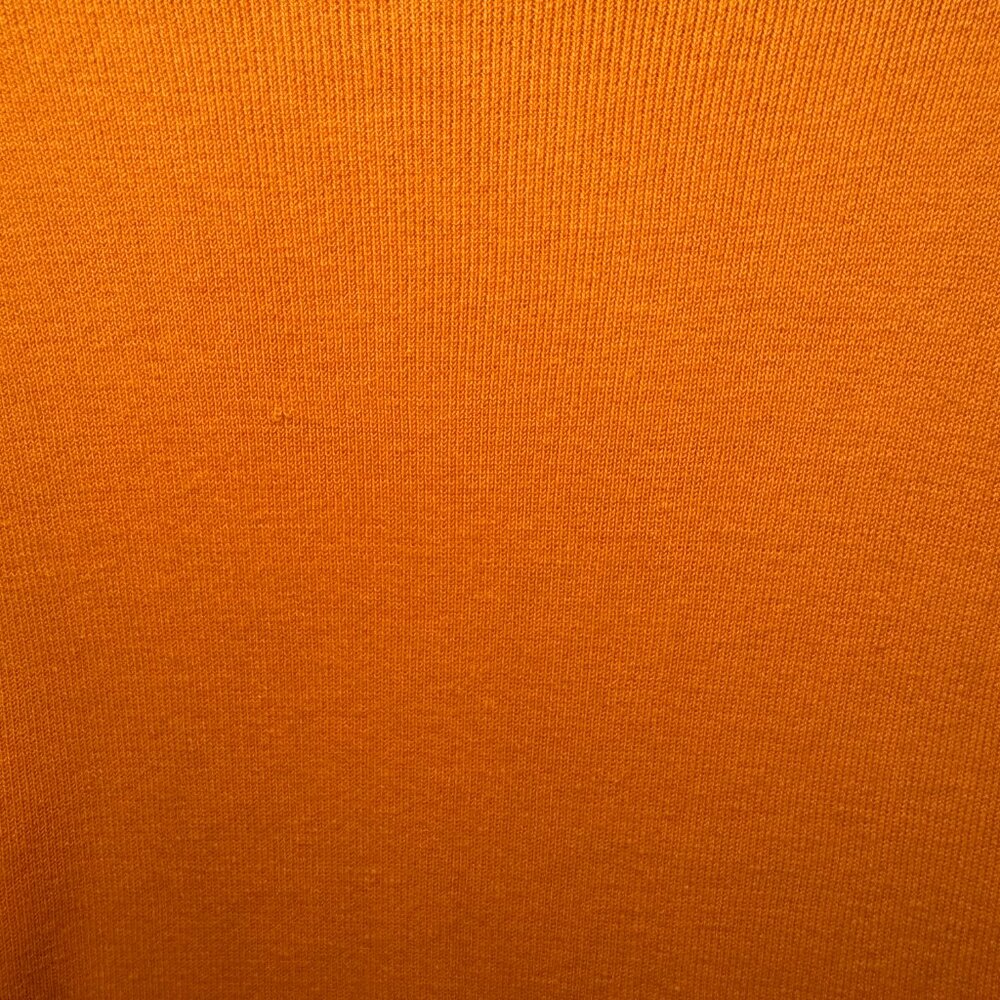 Anthropologie Womens Sz XL Orange Pink Beaded Fringe Top Y2K Vintage 3/4 Sleeve - Picture 11 of 11